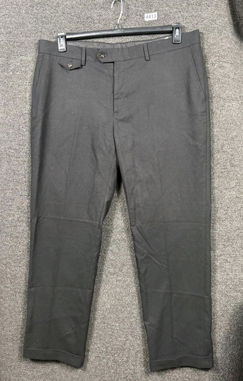 Cigar Couture Dress Pants Mens Size 42 Gray Preppy Office Luxury Mid Rise